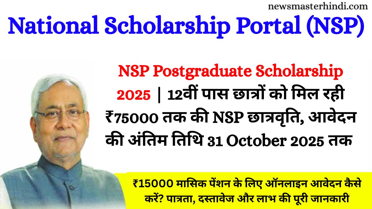 NSP Postgraduate Scholarship 2025