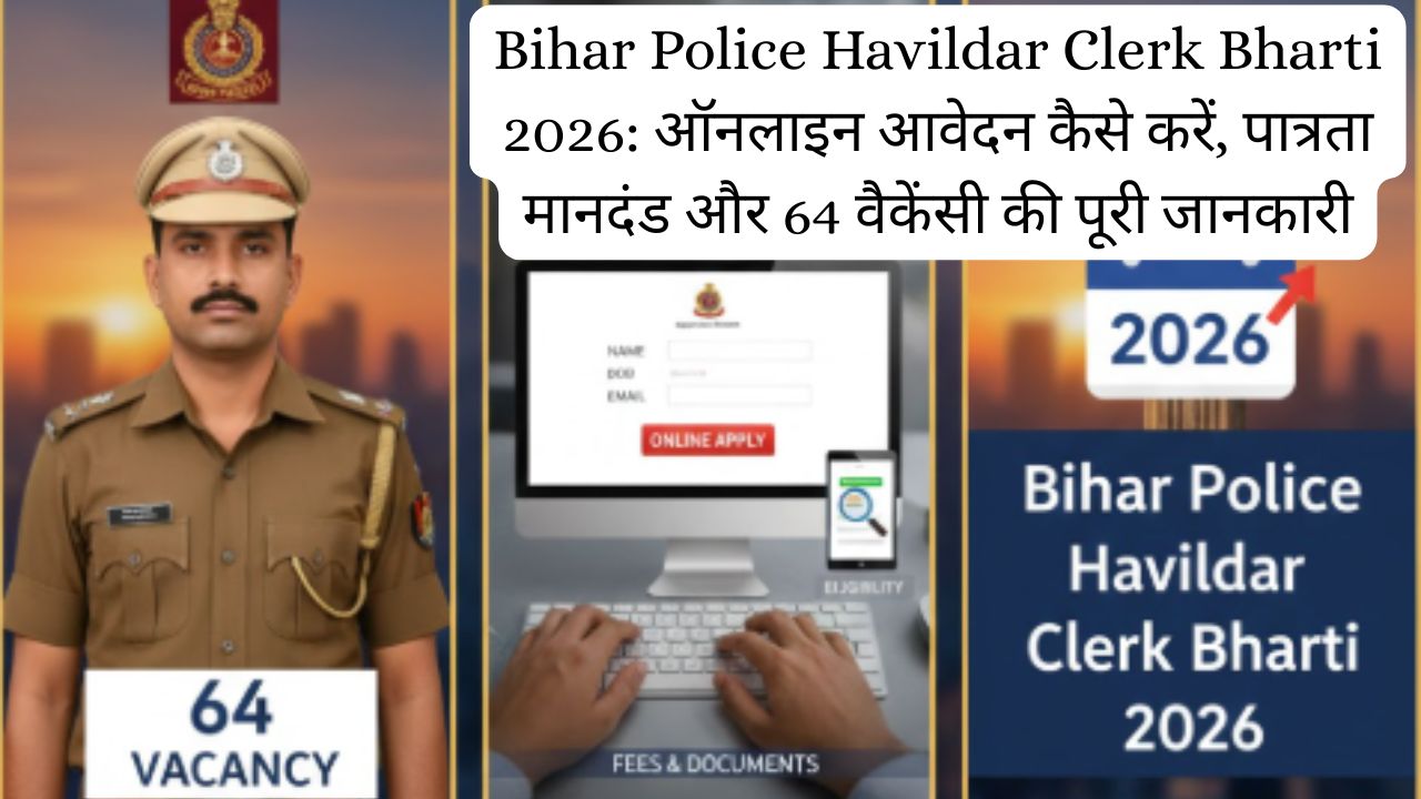Bihar Police Havildar Clerk Bharti 2026