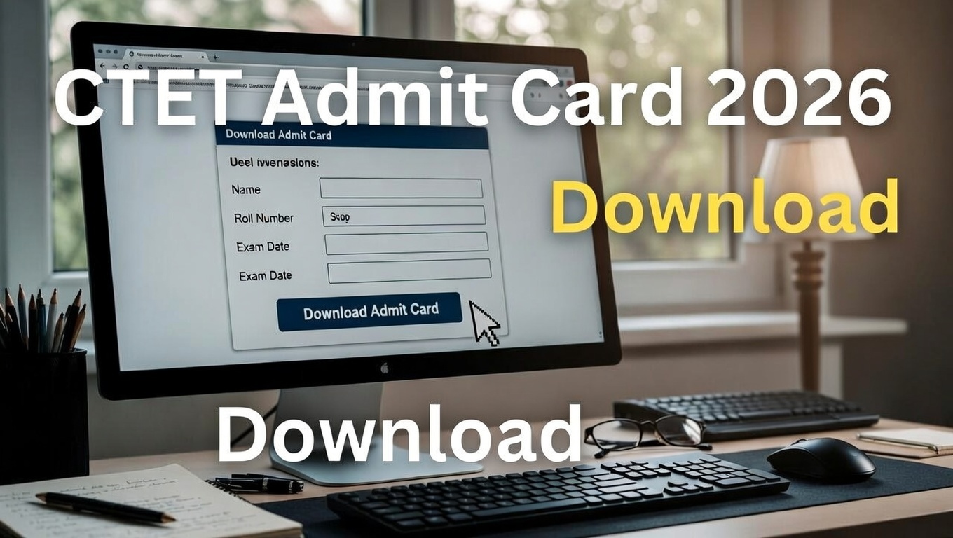CTET Admit Card 2026