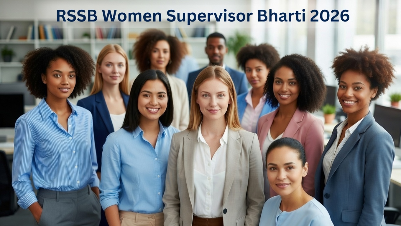 RSSB Women Supervisor Bharti 2026