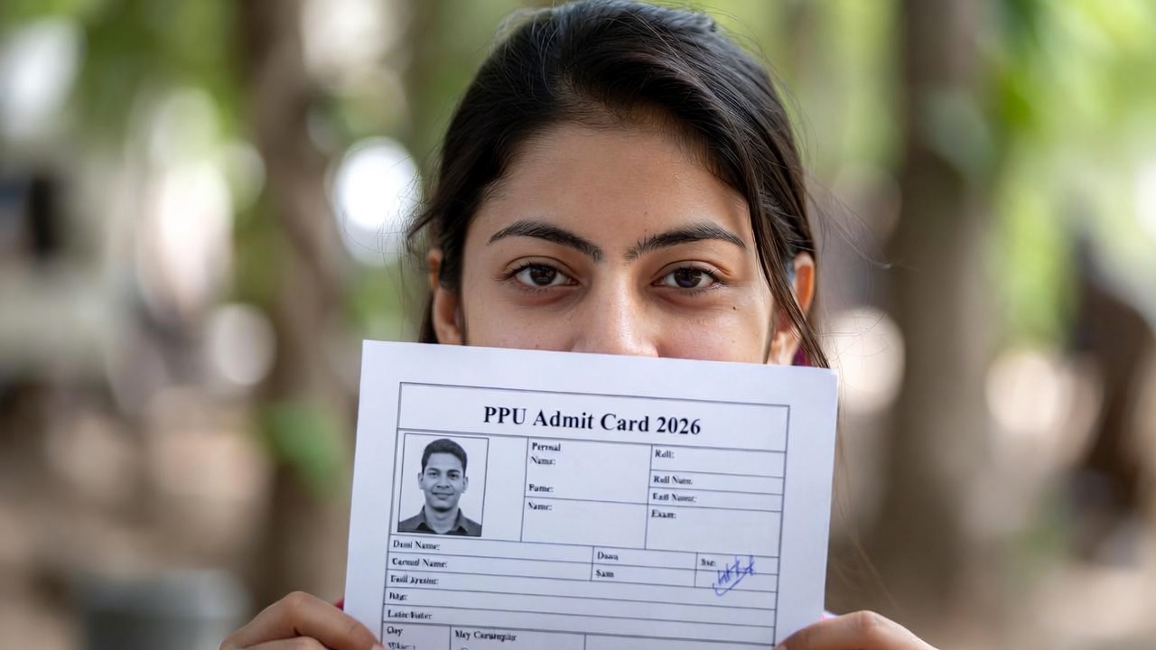 PPU UG Sem 3 Admit Card 2026