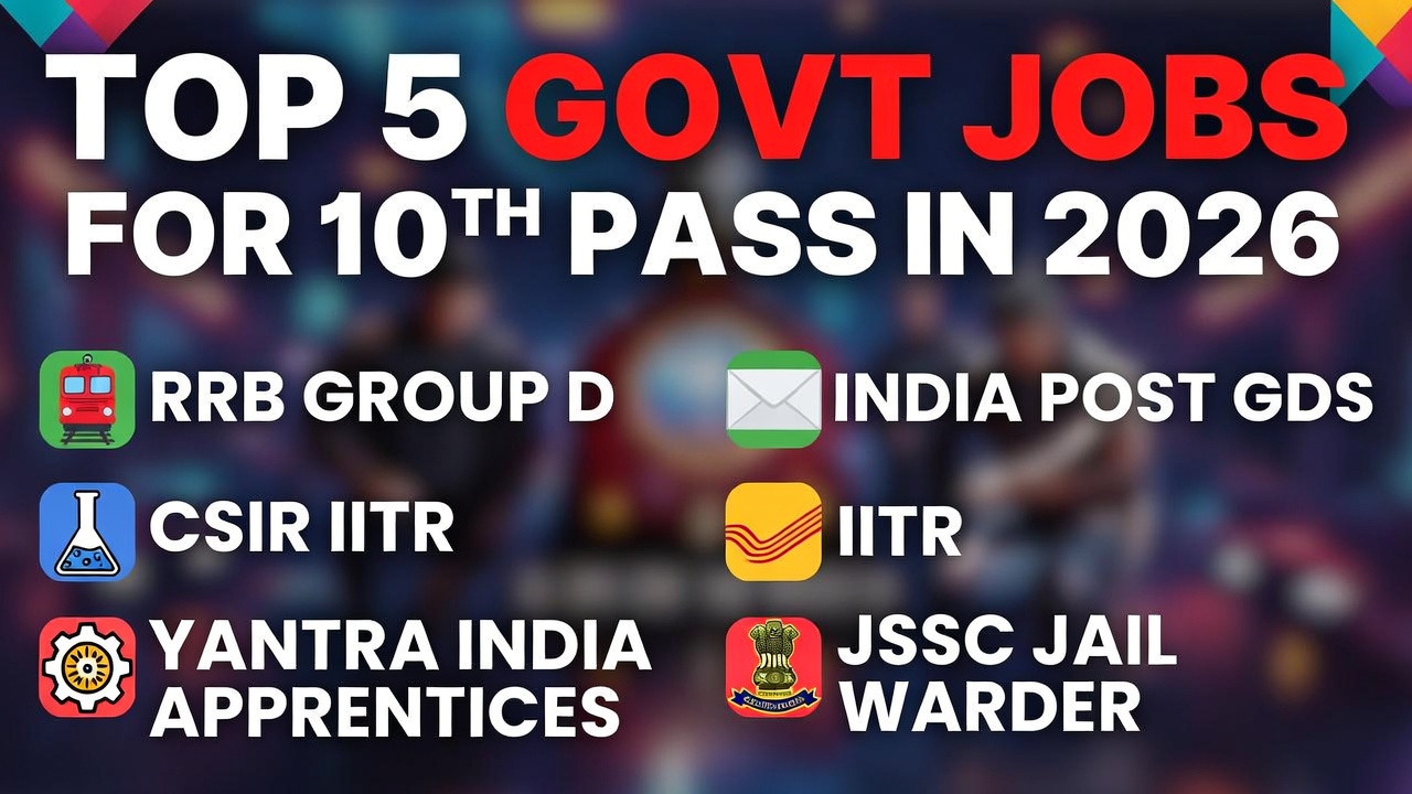 Top 5 best jobs in 2026